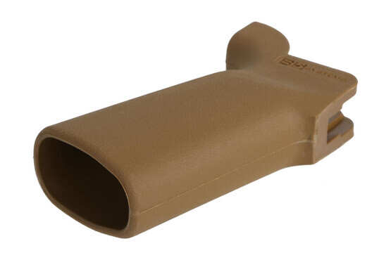Coyote Brown AR grip from B5 systems with hollow construction